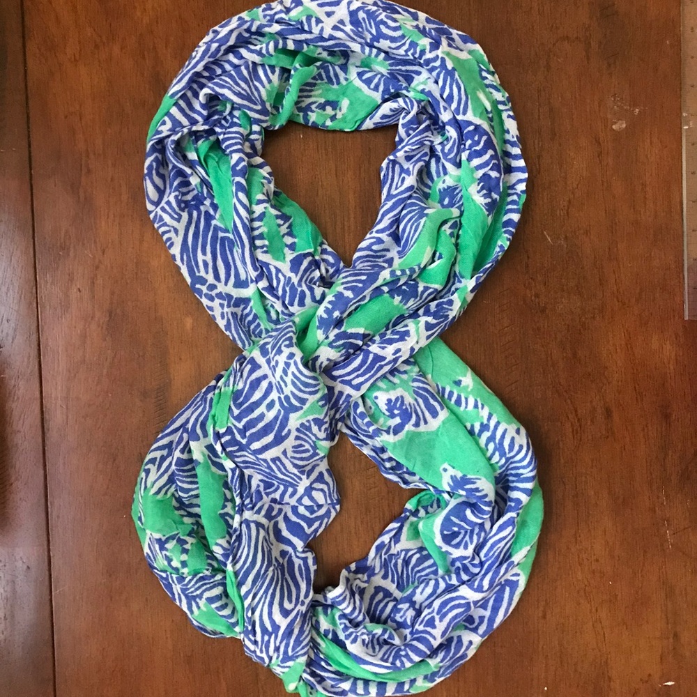 Lily Pulitzer infinity scarf